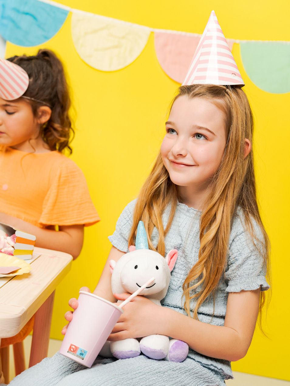 Niña de cumpleaños