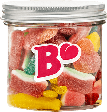 Imagen bote xl gominolas dulces Belros