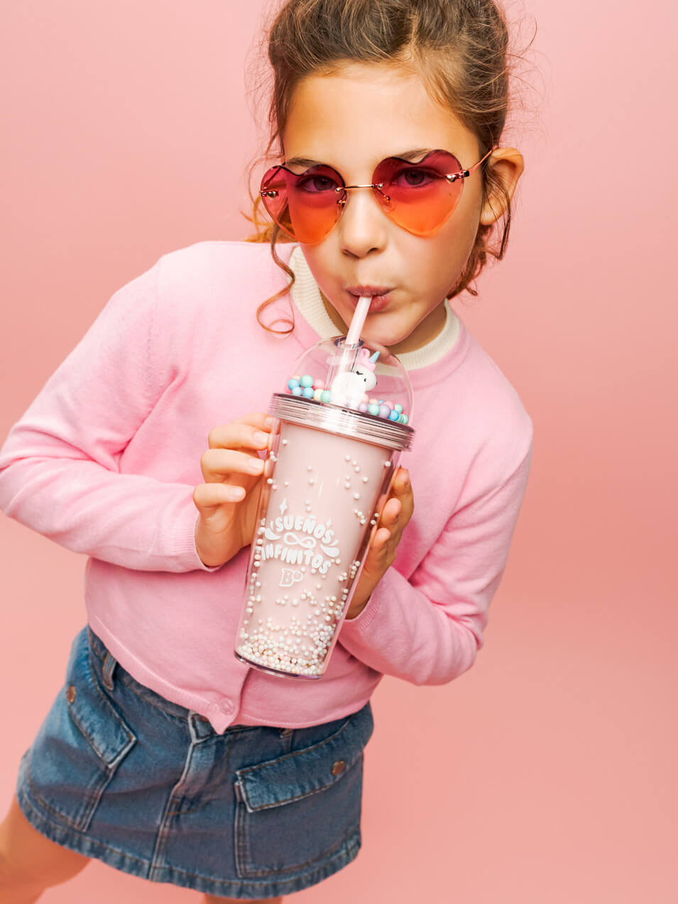 Image of Girl with Belros celebrations cup